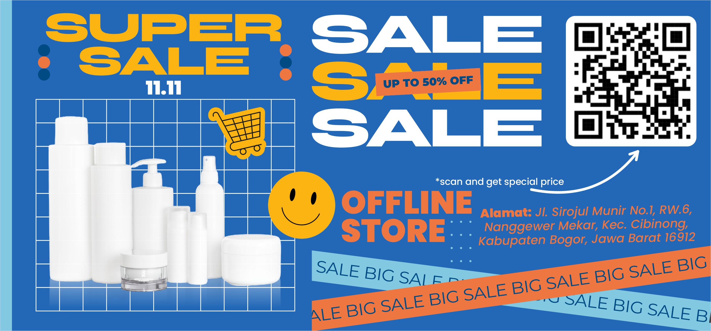 Super Sale 11.11 50% OFF