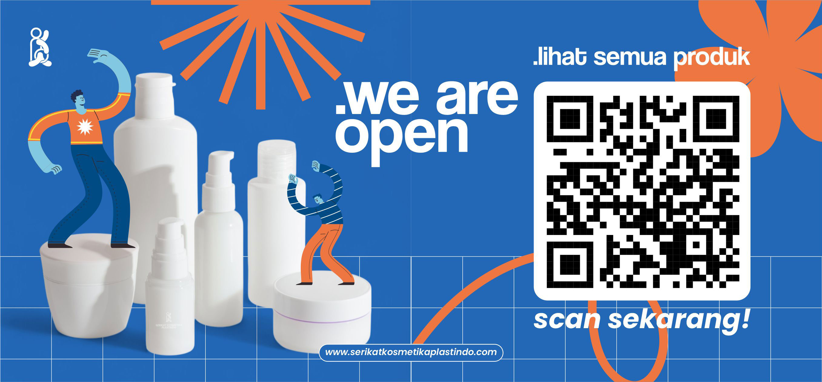 Scan QR code sekarang!