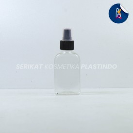 BOTOL CAREX 30ML CLEAR TUTUP PUMP TREATMENT HITAM