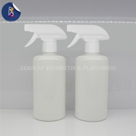 BOTOL HS 500ML PUTIH TUTUP KISPRAY PUTIH