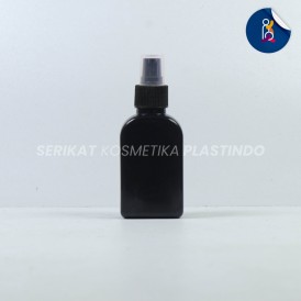 BOTOL CAREX 30ML HITAM TUTUP PUMP TREATMENT HITAM