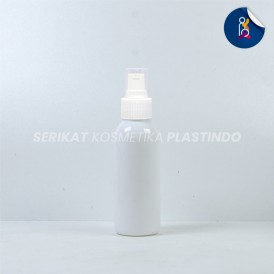 BOTOL BR 100ML PUTIH TUTUP PUMP TREATMENT PUTIH